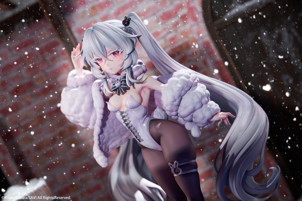 Originalfigur i PVC 1/6 Månens Häxpolis Marshmallow illustration av SAVI, 34 cm