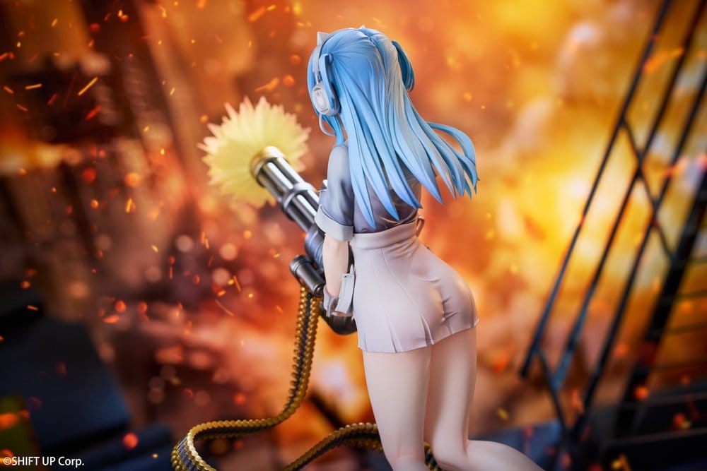 Segergudinnan: Nikke PVC-figur i skala 1/7, Shifty Illustration Ver. "Panic Sight" Deluxe Edition, 25 cm