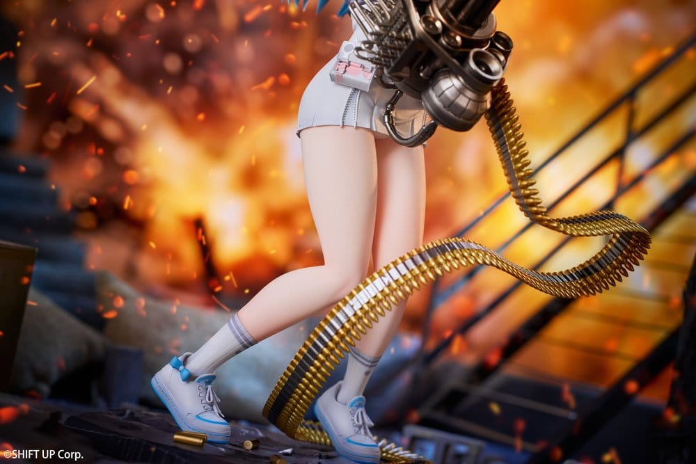 Segergudinnan: Nikke PVC-figur i skala 1/7, Shifty Illustration Ver. "Panic Sight" Deluxe Edition, 25 cm