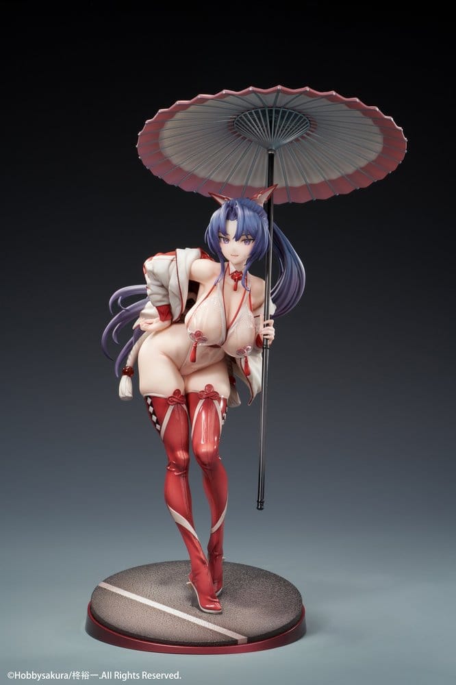 Original Character Miko Shoujo PVC-figur 1/7 Miko Race Queen Ver. 33 cm