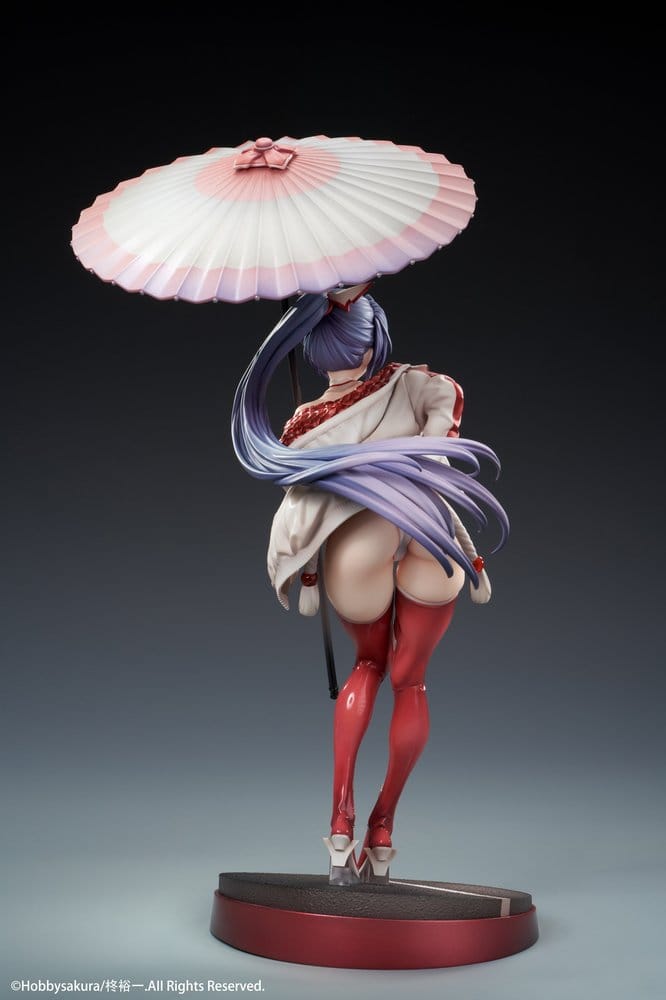 Original Character Miko Shoujo PVC-figur 1/7 Miko Race Queen Ver. 33 cm