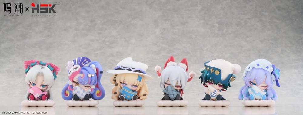 Wuthering Waves Nemunemu Series mini figures 9 cm blind box display (6)