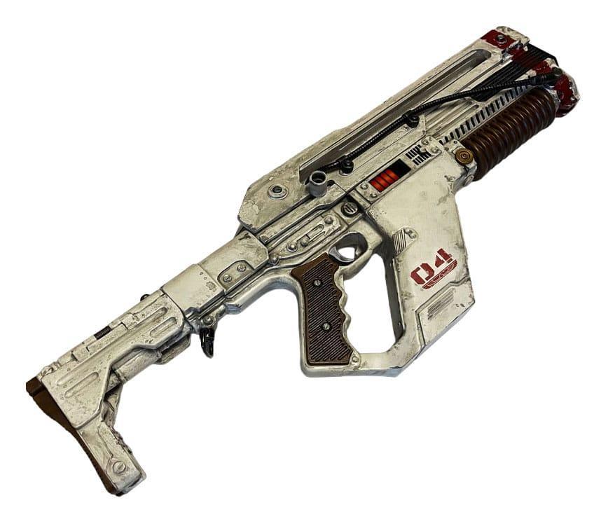 Alien: Romulus Modell Livsstorlek Replica Pulse Rifle HCG Exclusive Weathered Edition 71 cm Hollywood Collectibles Group