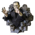 Frankenstein Väggskulptur 48 cm - Halvskalig detaljerad hyllning till Boris Karloff