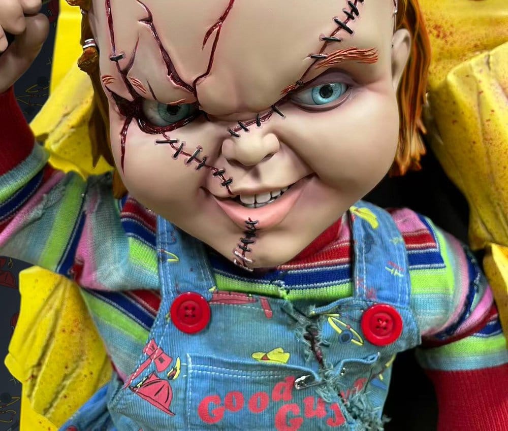 Chucky (Child´s Play) Väggskulptur 1/2 Bride of Chucky 22 x 23 x 38 cm