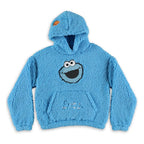 Sesame Street Teddy Hooded Sweater Cookie Monster Stl M Difuzed