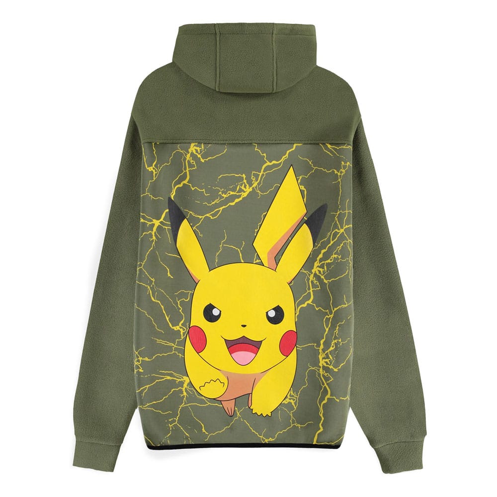 Pokémon Zipper Hoodie Pikachu Storlek M – Högkvalitativ, Officiellt Licensierad Difuzed