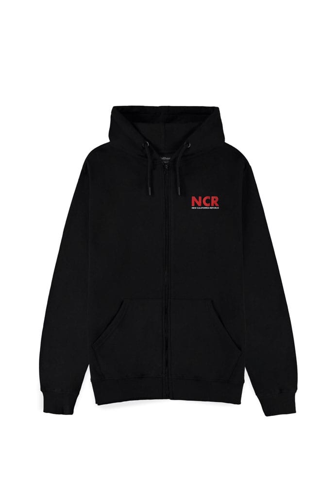 Fallout Zipper Hoodie NCR Storlek M - Officiell Merchandise Difuzed