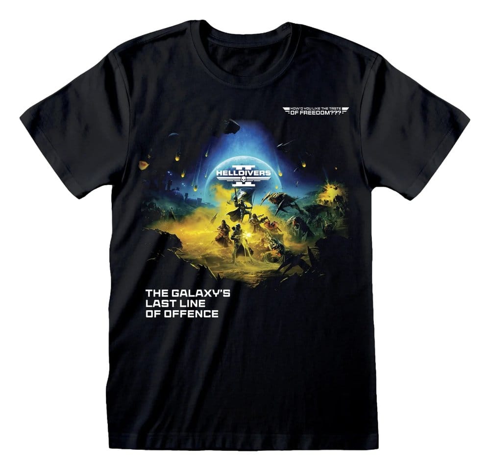Helldivers T-shirt Smak av Frihet Storlek XL
