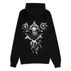 Diablo IV Zipper Hoodie Sweater Sorcerer Sigil Size L Difuzed