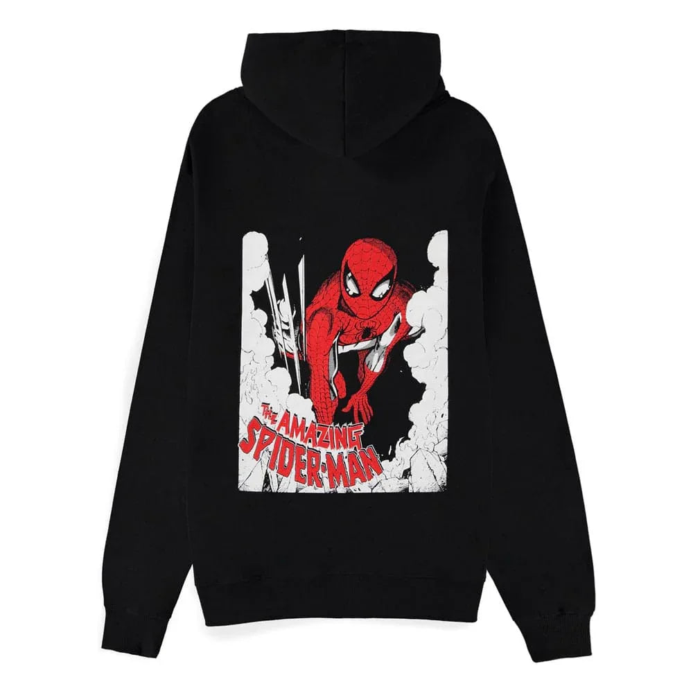 Marvel Spider-Man Zipper Hoodie Storlek M Difuzed