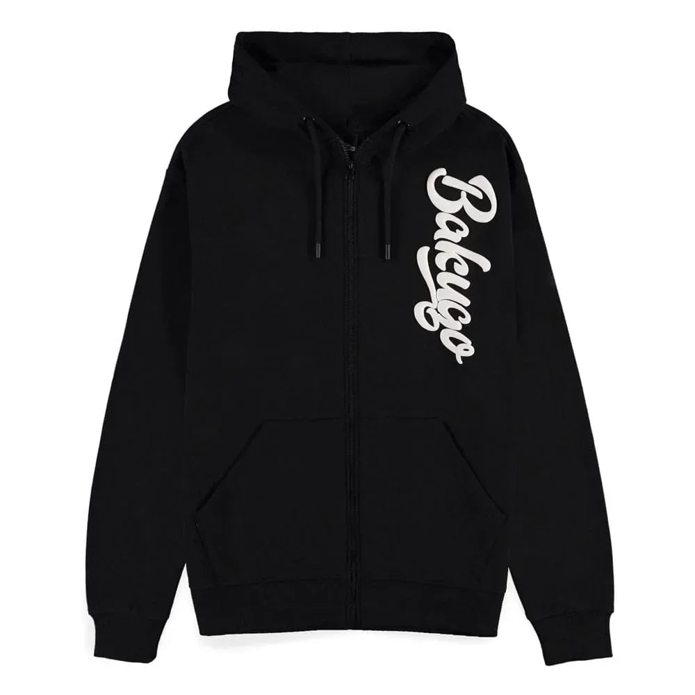 My Hero Academia Zipper Hoodie Sweater Bakugo Size XS Difuzed