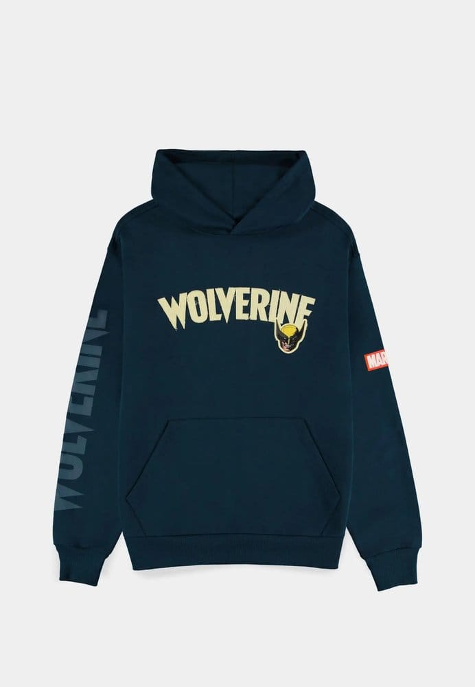 Marvel Hooded Sweater Wolverine Blue Size L