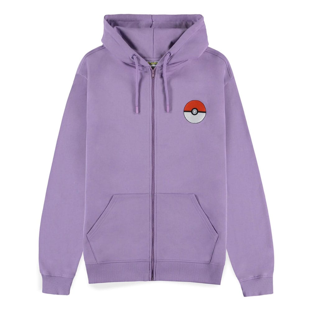Pokemon Zipper Hoodie Sweater Gengar Size M Difuzed