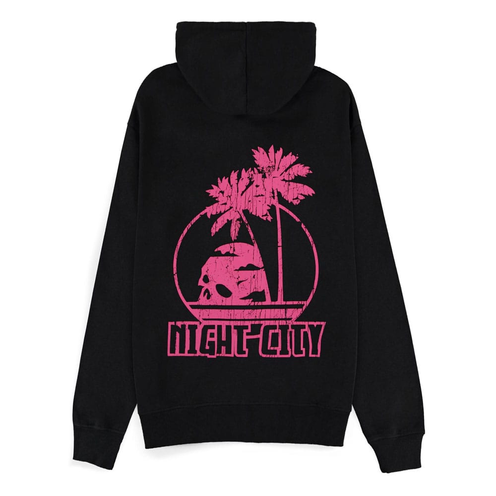 Cyberpunk 2077 Zipper Hoodie Night City Difuzed