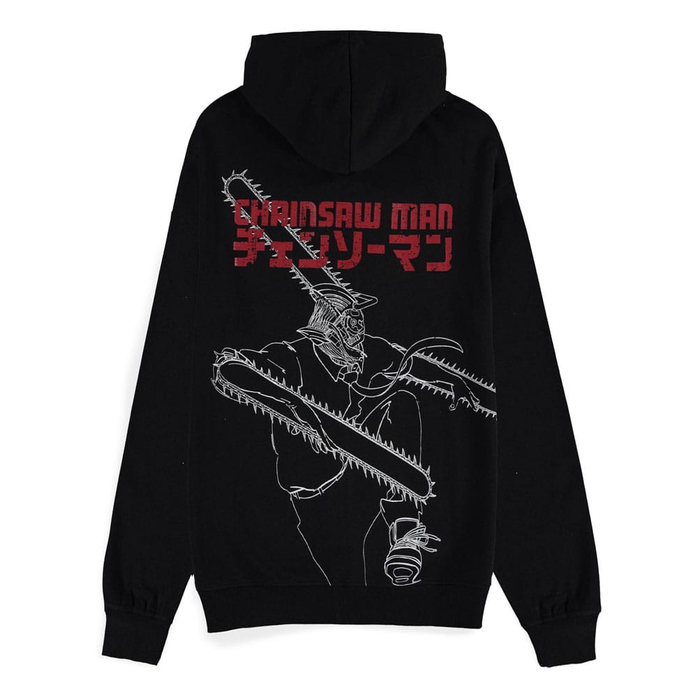 Chainsaw Man Zipper Hoodie – Chainsaw Devil Difuzed