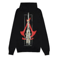 Assassin's Creed Shadows Zipper Hoodie med Dold Kniv, Storlek XL Difuzed