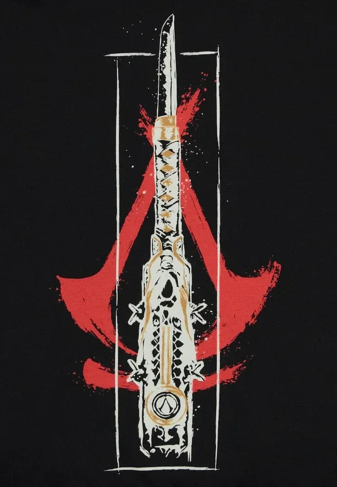 Assassin's Creed Shadows Zipper Hoodie med Dold Klinge Stl M Difuzed