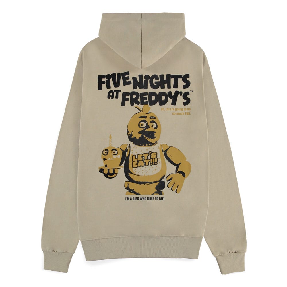 Five Nights at Freddy's Hooded Sweater Så Mycket Roligt Storlek M Difuzed