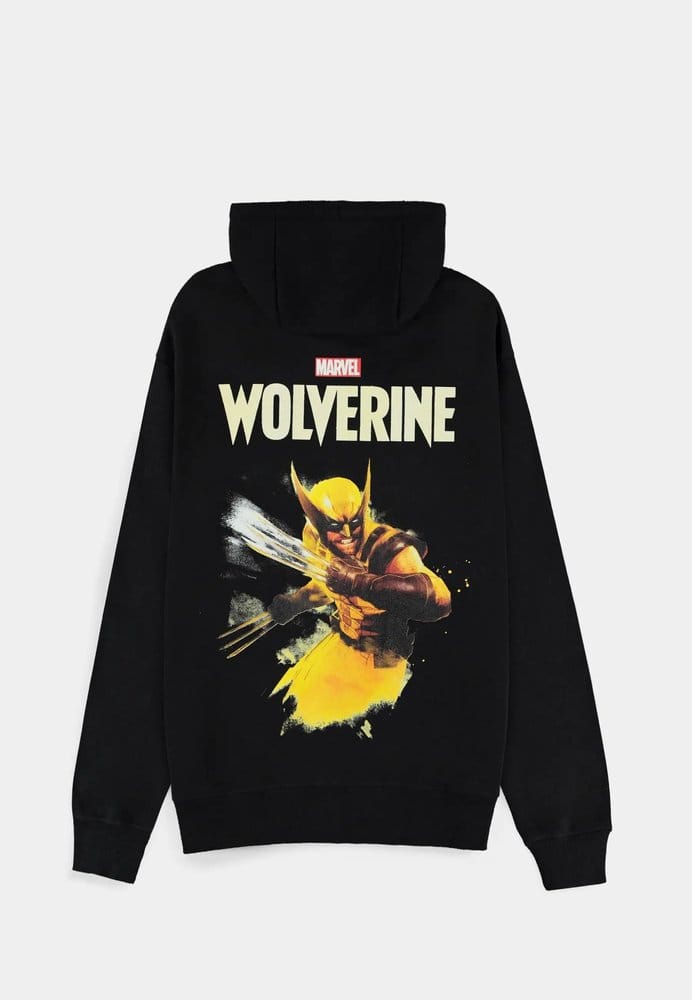 Marvel Zipper Hoodie Wolverine Black Size L