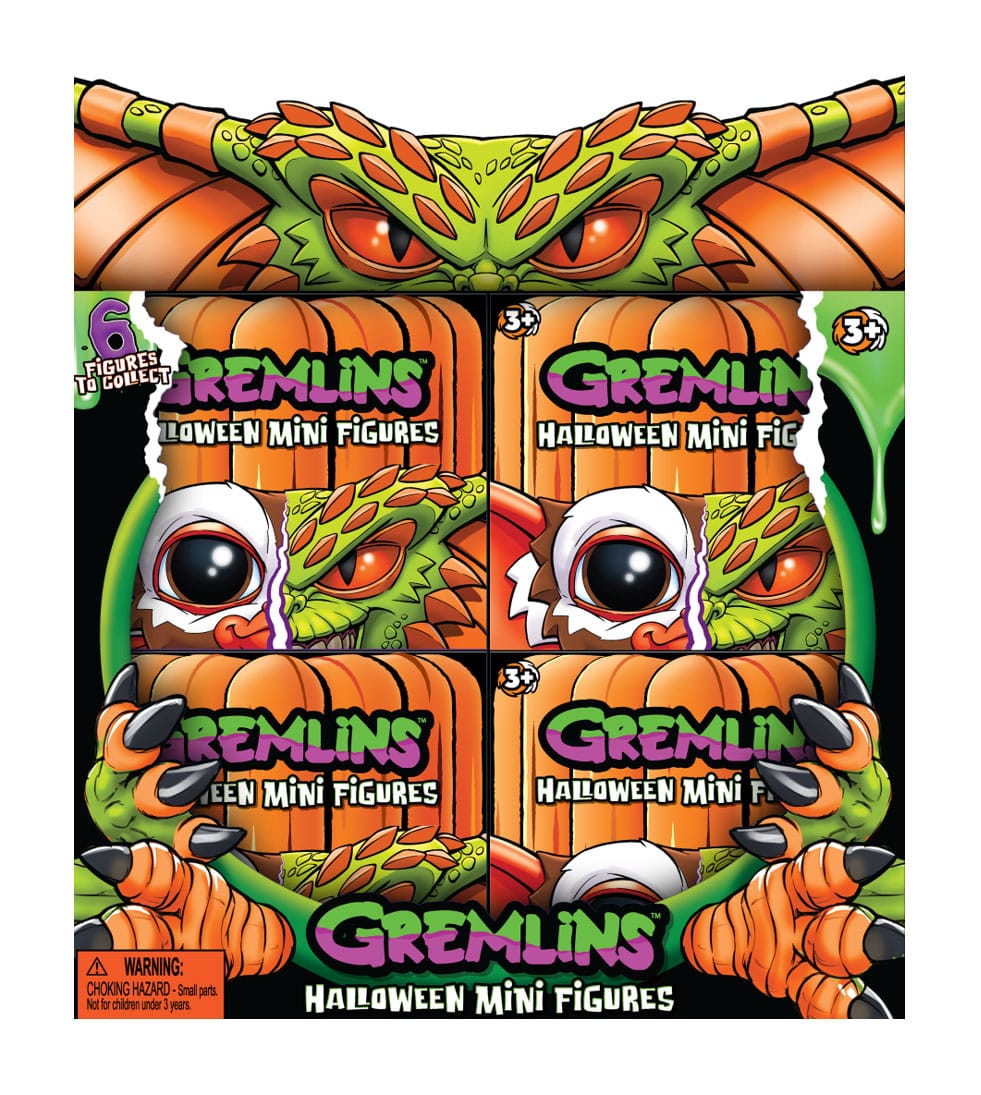Gremlins Blind Box Mini Figurer 6 cm Halloween Edition Display (12) Headstart International
