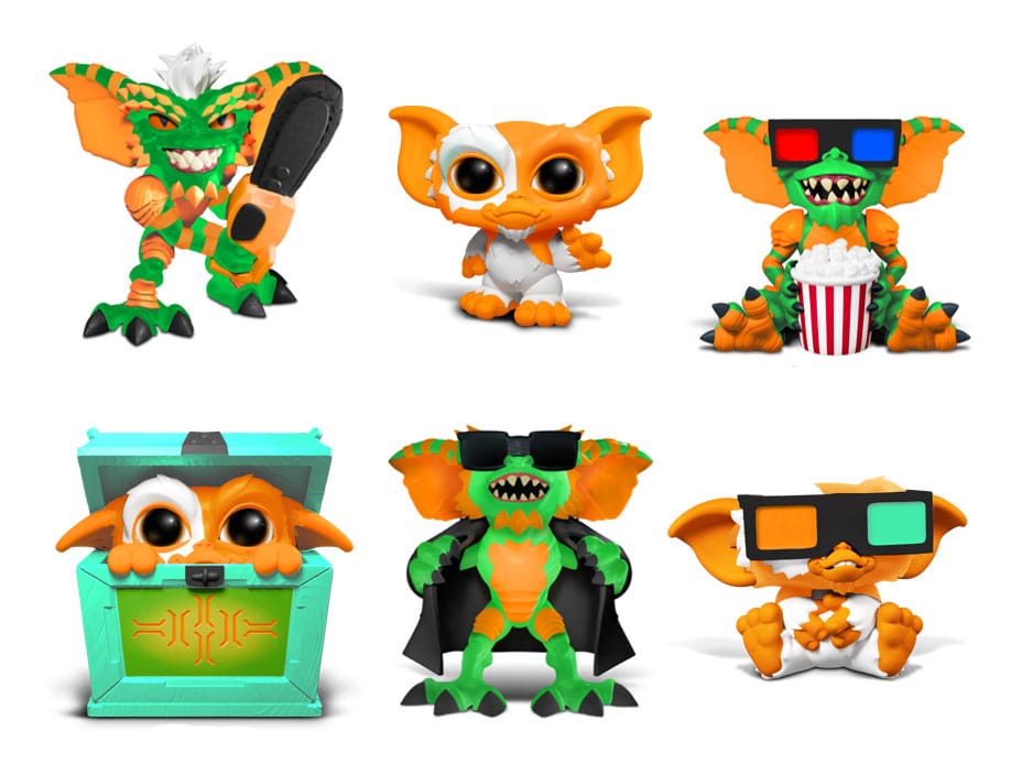 Gremlins Blind Box Mini Figurer 6 cm Halloween Edition Display (12) Headstart International