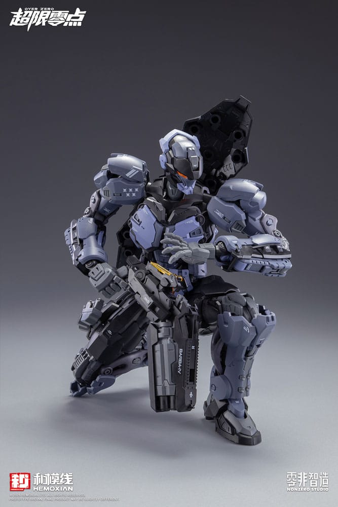 Original Character Over Zero Series Modellkit 1/10 Baki 21 cm Hemoxian