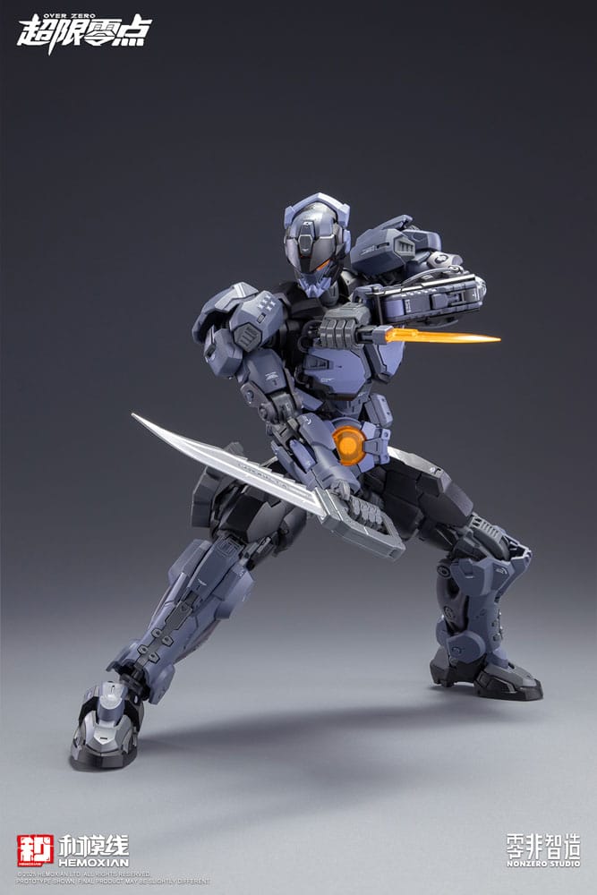 Original Character Over Zero Series Modellkit 1/10 Baki 21 cm Hemoxian