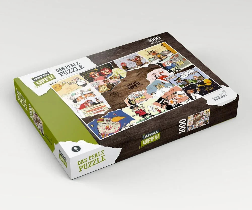 Heer Ma Uff!! - Pfalzpussel med 1000 Bitar heo Games