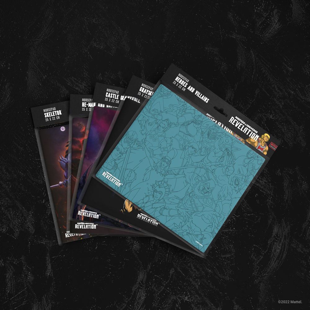 Masters of the Universe: Revelation™ Skrivbordsunderlägg Hjältar och Skurkar 25 x 22 cm