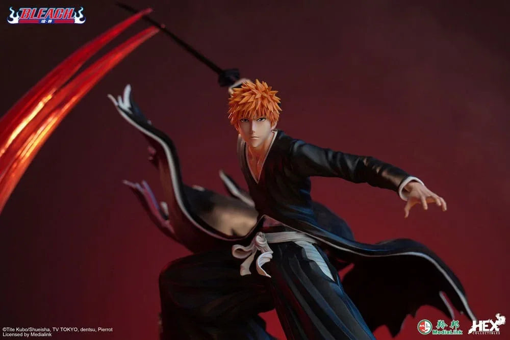 Bleach Elite Dynamic Figur 1/6 Ichigo Kurosaki 51 cm HEX Collectibles