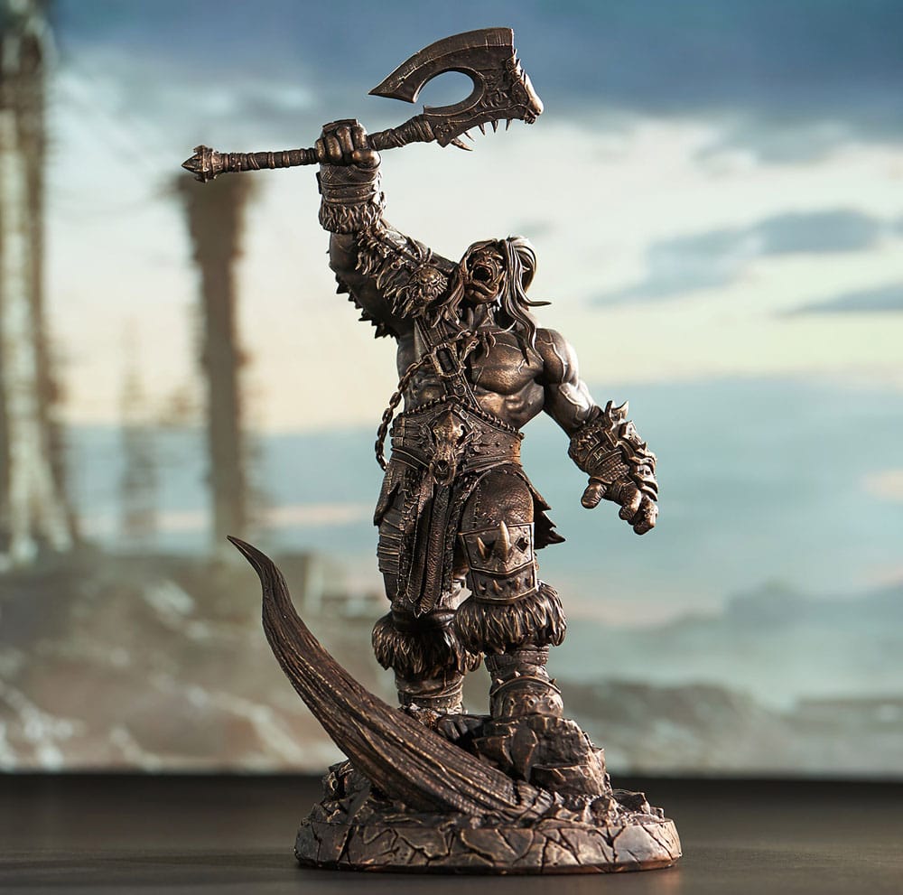 World of Warcraft figur 1/10 Bronze Coloured Edition Grommash Hellscream 31 cm