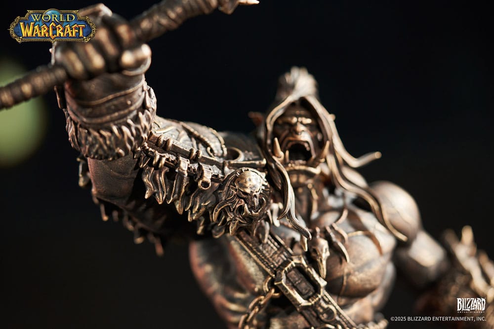 World of Warcraft figur 1/10 Bronze Coloured Edition Grommash Hellscream 31 cm