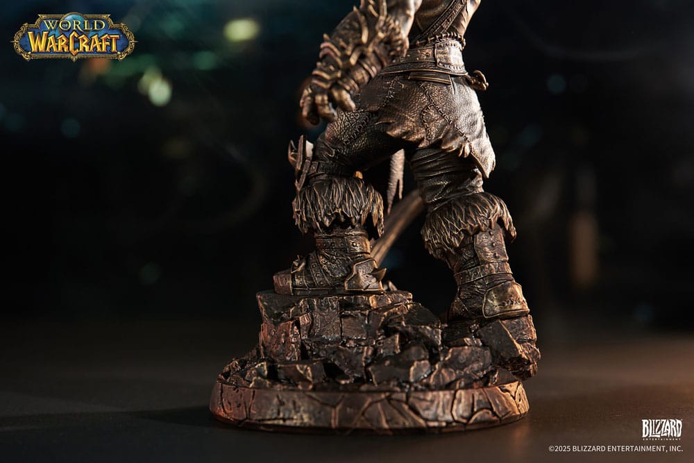 World of Warcraft figur 1/10 Bronze Coloured Edition Grommash Hellscream 31 cm