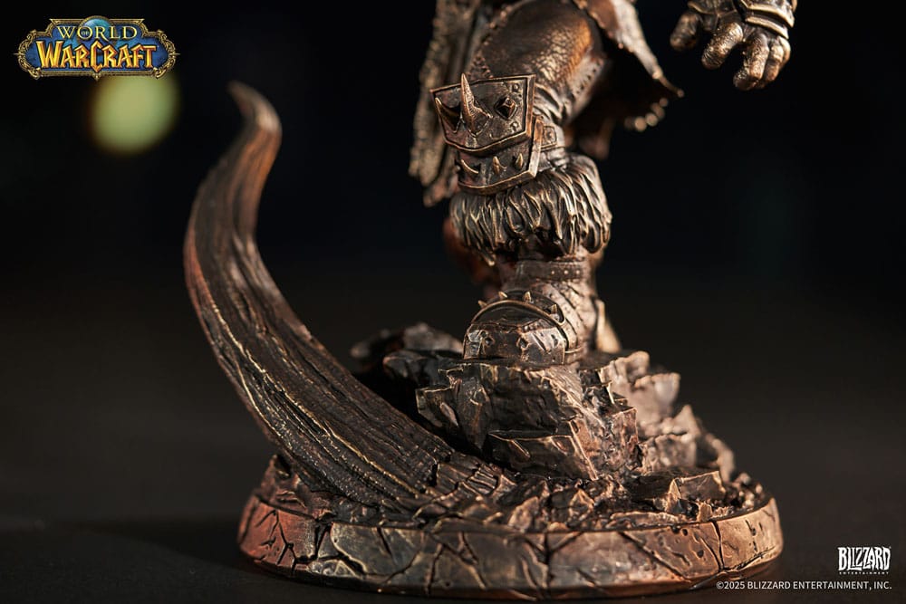 World of Warcraft figur 1/10 Bronze Coloured Edition Grommash Hellscream 31 cm