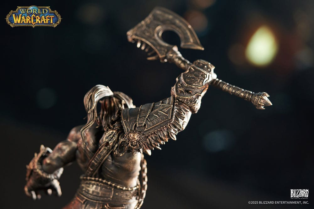 World of Warcraft figur 1/10 Bronze Coloured Edition Grommash Hellscream 31 cm