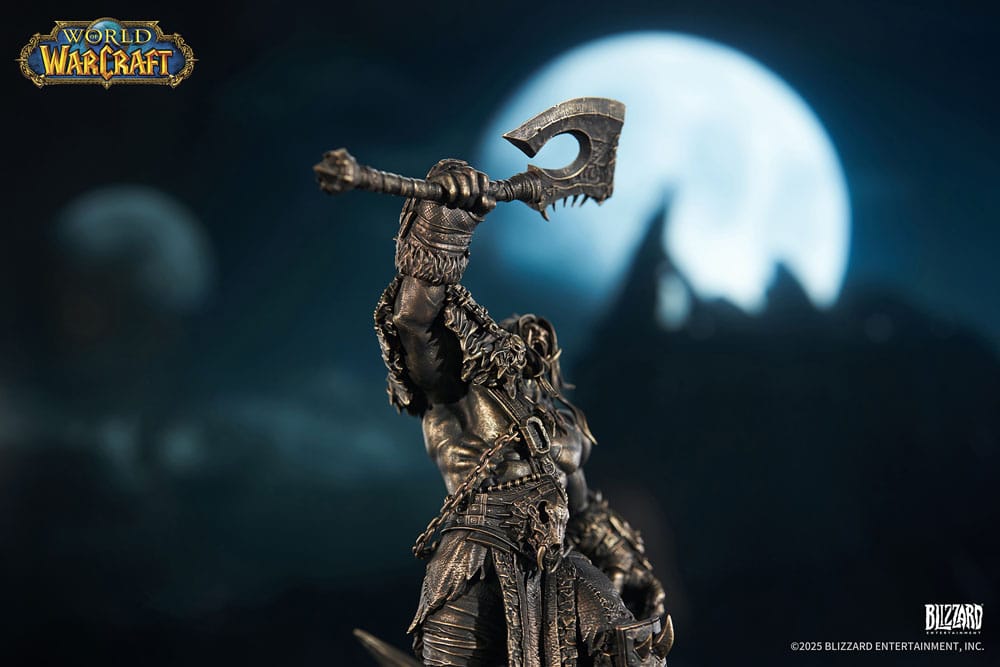 World of Warcraft figur 1/10 Bronze Coloured Edition Grommash Hellscream 31 cm