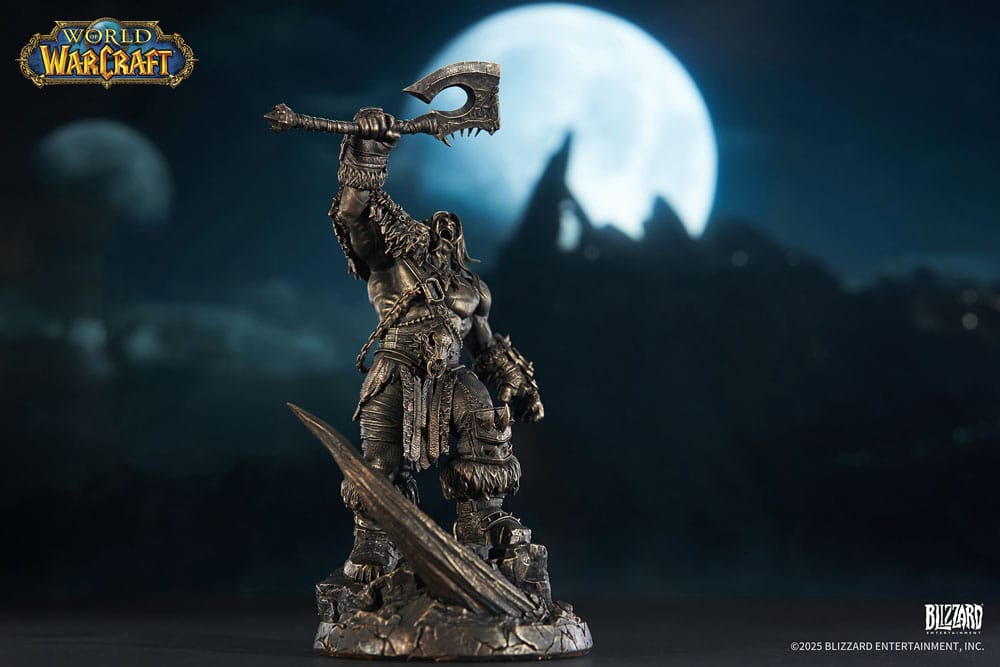 World of Warcraft figur 1/10 Bronze Coloured Edition Grommash Hellscream 31 cm