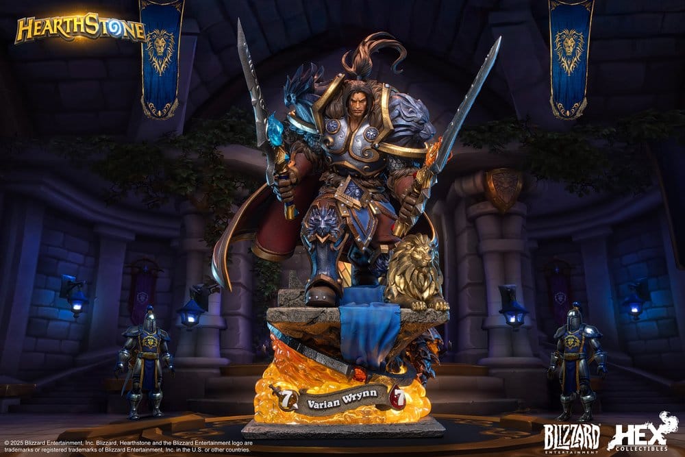 Hearthstone Figur 1/10 Varian Wrynn 31 cm