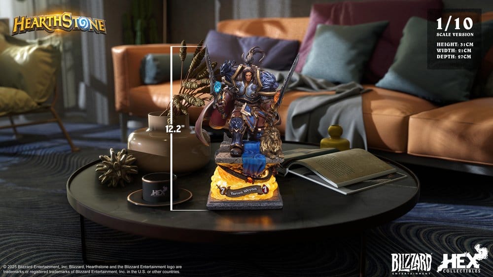 Hearthstone Figur 1/10 Varian Wrynn 31 cm