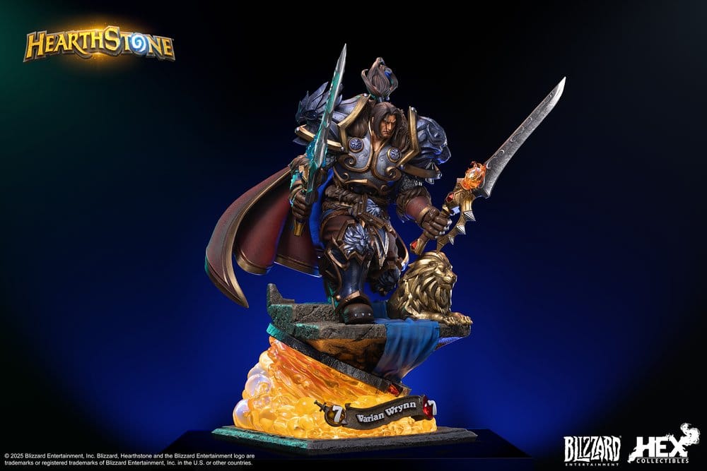 Hearthstone Figur 1/10 Varian Wrynn 31 cm