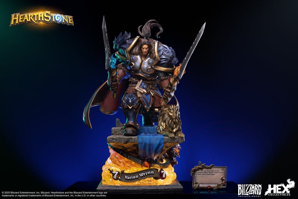 Hearthstone Figur 1/10 Varian Wrynn 31 cm
