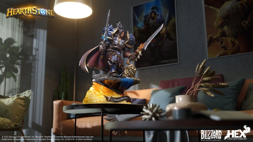 Hearthstone Figur 1/10 Varian Wrynn 31 cm