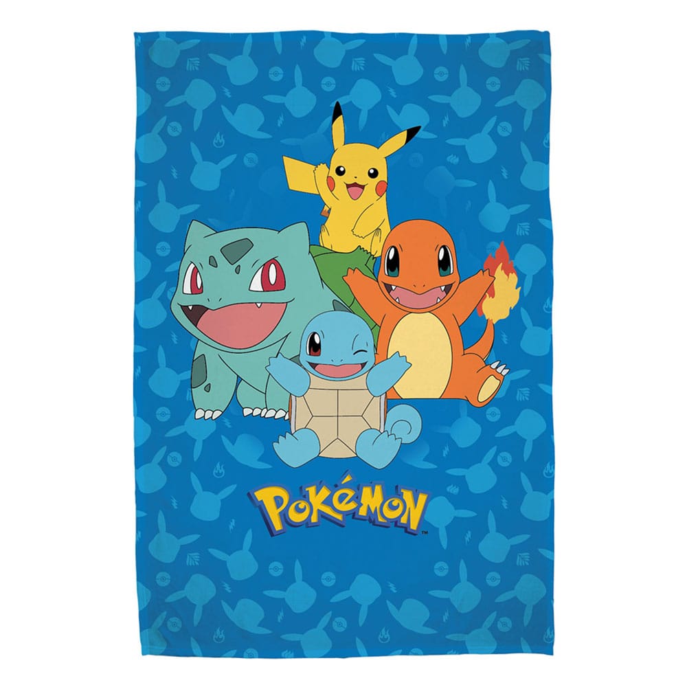 Pokémon Fleece Blanket Starter Pokémon 130 x 160 cm Herding