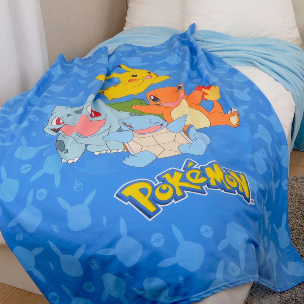 Pokémon Fleece Blanket Starter Pokémon 130 x 160 cm Herding
