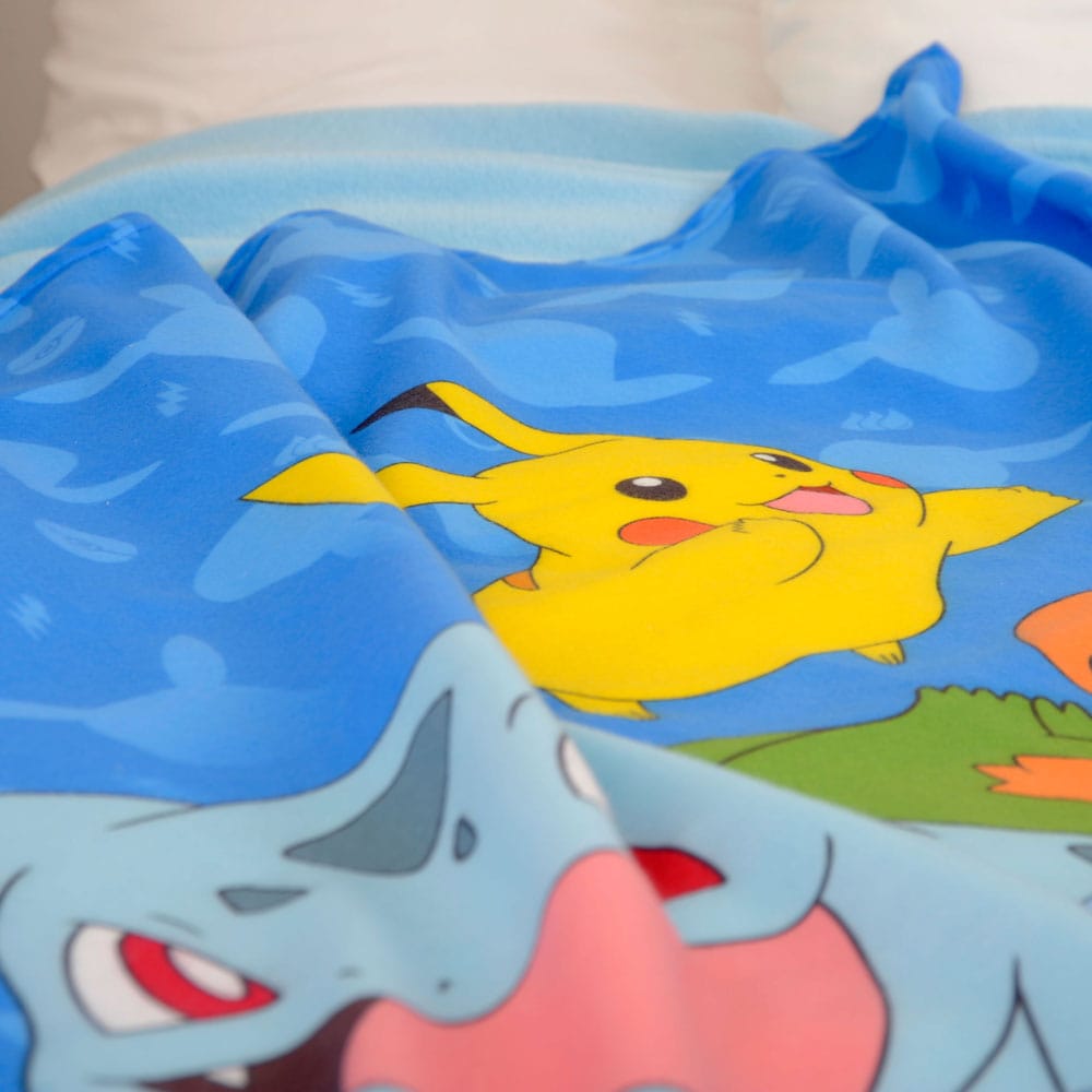 Pokémon Fleece Blanket Starter Pokémon 130 x 160 cm Herding