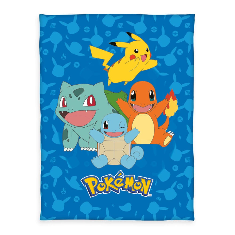 Pokémon Fleece Blanket Starter Pokémon 130 x 160 cm Herding