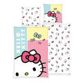 Hello Kitty Duvet Set med Bows 135 x 200 cm / 80 x 80 cm Herding