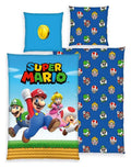 Super Mario Bed Linen Super Mario (Mario, Luigi, Peach, Toad) 135 x 200 cm