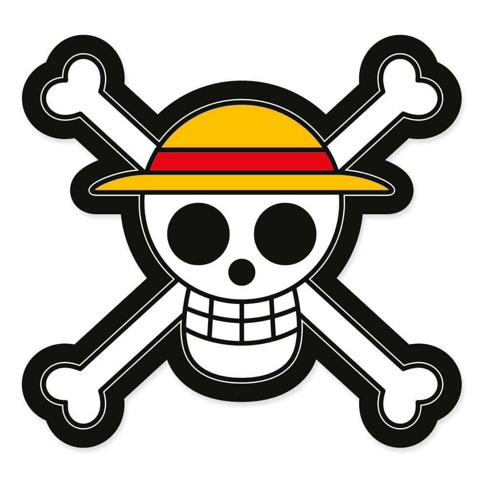 One Piece Kudde Jolly Roger 33 cm Herding
